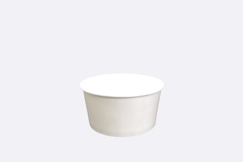 White Paper Soup Cup 7 oz size by Ecopax